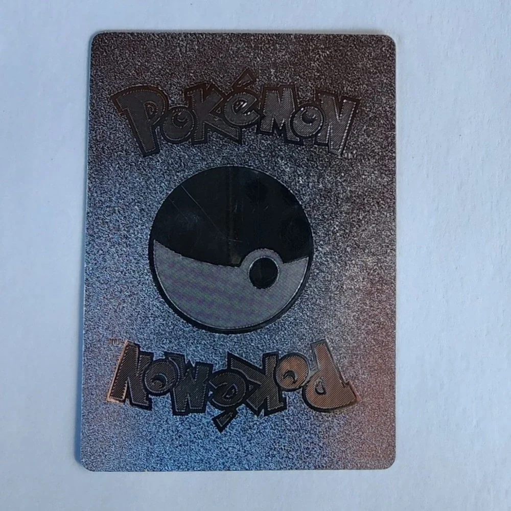 Pokemon Ice Rider Calyrex VMAX Silver Metal Custom Card Chilling Reign Proxy